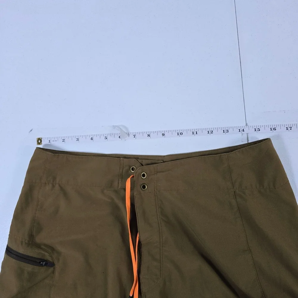 5.11‎ Tactical Men's Cargo Ripstop Shorts Tan Zip Pockets Drawstring Size 38